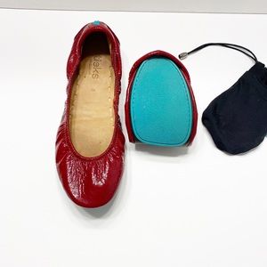 Tieks Ruby Red Patent  🥿